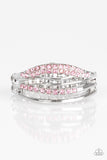 Bank On It - Pink Ring - Paparazzi Accessories Ring Bedazzle Me Pretty Mobile Fashion Boutique