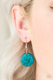 Barbados Bopper - Blue Necklace - Paparazzi Accessories Necklace FS-Bedazzle Me Pretty Mobile Fashion Boutique