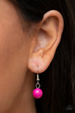 Barcelona Bash - Pink Necklace - Paparazzi Accessories Necklace Bedazzle Me Pretty Mobile Fashion Boutique