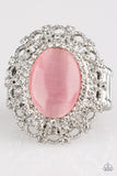BAROQUE The Spell - Pink Ring - Paparazzi Accessories Ring Bedazzle Me Pretty Mobile Fashion Boutique