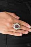 BAROQUE The Spell - Purple Ring - Paparazzi Accessories Ring Bedazzle Me Pretty Mobile Fashion Boutique
