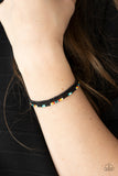 Basecamp Boyfriend - Black Bracelet - Paparazzi Accessories Bracelet Bedazzle Me Pretty Mobile Fashion Boutique