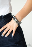 Basic Bauble - Black Bracelet - Paparazzi Accessories Bracelet Bedazzle Me Pretty Mobile Fashion Boutique
