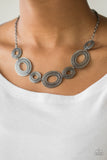 Basically Baltic - Black Necklace - Paparazzi Accessories Necklace Bedazzle Me Pretty Mobile Fashion Boutique
