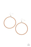Basically Beaded - Brown Earrings - Paparazzi Accessories Earrings FS-Bedazzle Me Pretty Mobile Fashion Boutique