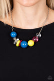 Bauble Bonanza - Multi Necklace - Paparazzi Accessories Necklace Bedazzle Me Pretty Mobile Fashion Boutique