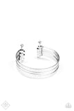 BAUBLE-Headed - Silver Bracelet - Paparazzi Accessories Bracelet Bedazzle Me Pretty Mobile Fashion Boutique