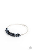 BAUBLY Personality - Blue Bracelet - Paparazzi Accessories Bracelet Bedazzle Me Pretty Mobile Fashion Boutique