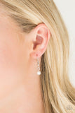Be Fancy - White Necklace - Paparazzi Accessories Necklace Bedazzle Me Pretty Mobile Fashion Boutique