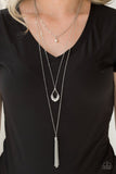 Be Fancy - White Necklace - Paparazzi Accessories Necklace Bedazzle Me Pretty Mobile Fashion Boutique