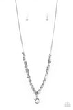 Be Heard - Silver Lanyard - Paparazzi Accessories Lanyard Bedazzle Me Pretty Mobile Fashion Boutique