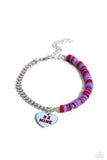 Be Mine Beauty - Multi Bracelet - Paparazzi Accessories Bracelet Bedazzle Me Pretty Mobile Fashion Boutique