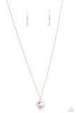 Be Still My Heart - Yellow Necklace - Paparazzi Accessories Necklace Bedazzle Me Pretty Mobile Fashion Boutique
