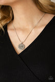 Be Still - Silver Necklace - Paparazzi Accessories Necklace FS-Bedazzle Me Pretty Mobile Fashion Boutique