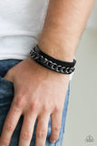 Be The CHAINge - Black Bracelet - Paparazzi Accessories Bracelet Bedazzle Me Pretty Mobile Fashion Boutique