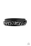 Be The CHAINge - Black Bracelet - Paparazzi Accessories Bracelet Bedazzle Me Pretty Mobile Fashion Boutique