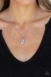 Be The Peace You Seek - Silver Necklace - Paparazzi Accessories Necklace FS-Bedazzle Me Pretty Mobile Fashion Boutique