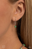 Beach Ball Bliss - Green Necklace - Paparazzi Accessories Necklace Bedazzle Me Pretty Mobile Fashion Boutique