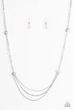 Beach Breeze - Pink Necklace - Paparazzi Accessories Necklace Bedazzle Me Pretty Mobile Fashion Boutique