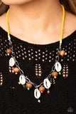 BEACH for the Sun - Multi Necklace - Paparazzi Accessories Necklace Bedazzle Me Pretty Mobile Fashion Boutique