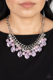 Beachside Dance - Pink Necklace - Paparazzi Accessories Necklace Bedazzle Me Pretty Mobile Fashion Boutique