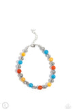 Beachy Bouquet - Multi Anklet - Paparazzi Accessories Anklet Bedazzle Me Pretty Mobile Fashion Boutique