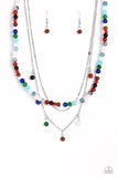 BEAD All About It - Multi Necklace - Paparazzi Accessories Necklace Bedazzle Me Pretty Mobile Fashion Boutique