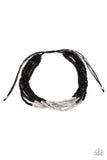 BEAD Bold - Black Bracelet - Paparazzi Accessories Bracelet FS-Bedazzle Me Pretty Mobile Fashion Boutique