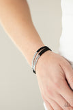 BEAD Bold - Black Bracelet - Paparazzi Accessories Bracelet FS-Bedazzle Me Pretty Mobile Fashion Boutique
