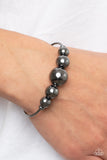 Bead Creed - Black Bracelet - Paparazzi Accessories Bracelet Bedazzle Me Pretty Mobile Fashion Boutique