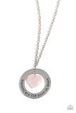 Beatitude Boho - Pink Necklace - Paparazzi Accessories Necklace Bedazzle Me Pretty Mobile Fashion Boutique