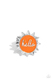 Beautiful Morning - Orange Ring - Paparazzi Accessories Ring Bedazzle Me Pretty Mobile Fashion Boutique