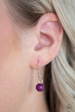 Beautifully Beaded - Purple Necklace - Paparazzi Accessories Necklace Bedazzle Me Pretty Mobile Fashion Boutique