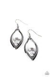 Beautifully Bejeweled - Black Earrings - Paparazzi Accessories Earrings Bedazzle Me Pretty Mobile Fashion Boutique