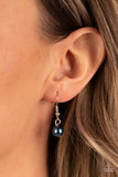 Because Im The Bride - Blue Necklace - Paparazzi Accessories Necklace Bedazzle Me Pretty Mobile Fashion Boutique