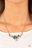 Because Im The Bride - Blue Necklace - Paparazzi Accessories Necklace Bedazzle Me Pretty Mobile Fashion Boutique