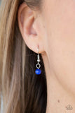 Because Of The Brave - Blue Necklace - Paparazzi Accessories Necklace Bedazzle Me Pretty Mobile Fashion Boutique