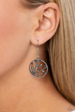 Bedazzlingly Branching - Silver Earrings - Paparazzi Accessories Earrings Bedazzle Me Pretty Mobile Fashion Boutique