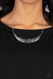 Bejeweled Baroness - Green Necklace - Paparazzi Accessories Necklace Bedazzle Me Pretty Mobile Fashion Boutique