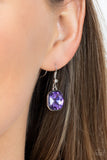 Best Decision Ever - Purple Necklace - Paparazzi Accessories Necklace Bedazzle Me Pretty Mobile Fashion Boutique