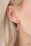 Bet Your Bottom Dollar - Copper Necklace - Paparazzi Accessories Necklace Bedazzle Me Pretty Mobile Fashion Boutique