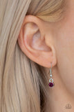 Bet Your Bottom Dollar - Purple Necklace - Paparazzi Accessories Necklace Bedazzle Me Pretty Mobile Fashion Boutique