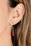 Bewitching Beading - Pink Necklace - Paparazzi Accessories Necklace Bedazzle Me Pretty Mobile Fashion Boutique