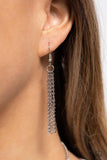Beyond the Badlands - Black Necklace - Paparazzi Accessories Necklace Bedazzle Me Pretty Mobile Fashion Boutique
