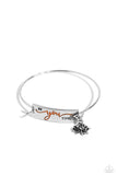 BeYOUtiful Bliss - Orange Bracelet - Paparazzi Accessories Bracelet Bedazzle Me Pretty Mobile Fashion Boutique