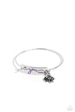 BeYOUtiful Bliss - Purple Bracelet - Paparazzi Accessories Bracelet Bedazzle Me Pretty Mobile Fashion Boutique