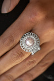 Big City Attitude - Pink Ring - Paparazzi Accessories Ring Bedazzle Me Pretty Mobile Fashion Boutique
