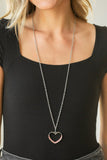 Bighearted - Pink Necklace - Paparazzi Accessories Necklace Bedazzle Me Pretty Mobile Fashion Boutique