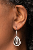 Bippity Boppity BOOM! - Silver Earrings - Paparazzi Accessories Earrings Bedazzle Me Pretty Mobile Fashion Boutique