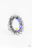 Bling Of All Bling - Blue Ring - Paparazzi Accessories Ring Bedazzle Me Pretty Mobile Fashion Boutique